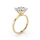 5 - Elodie 5.00 ct IGI Certified Princess Shape Lab Grown Diamond (9.50 mm) Solitaire Engagement Ring 