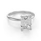 3 - Elodie 3.00 ct IGI Certified Emerald Shape Lab Grown Diamond (9.50x6.50 mm) Solitaire Engagement Ring 