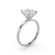 5 - Elodie 2.00 ct IGI Certified Emerald Shape Lab Grown Diamond (8.50x6.00 mm) Solitaire Engagement Ring 