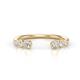1 - Makena Lab Grown Diamonds Open Wedding Band 