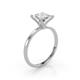 5 - Elodie 5.00 ct IGI Certified Cushion Shape Lab Grown Diamond (9.50 mm) Solitaire Engagement Ring 