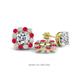 1 - Ambre Ruby and Diamond Jacket Earrings 
