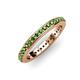 1 - Caitlin Green Garnet Eternity Band 