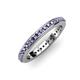 1 - Caitlin Iolite Eternity Band 
