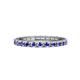 1 - Gracie 0.99 ctw Tanzanite (2.30 mm) Women Eternity Band 