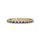 1 - Gracie 0.99 ctw Tanzanite (2.30 mm) Women Eternity Band 