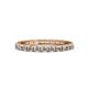 1 - Gracie 0.99 ctw Natural Diamond (2.30 mm) Women Eternity Band 
