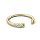 5 - Makena Peridot and Citrine Open Wedding Band 