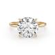 1 - Elodie 5.00 ct IGI Certified Round Lab Grown Diamond Solitaire Engagement Ring 