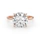 1 - Elodie 5.00 ct IGI Certified Round Lab Grown Diamond Solitaire Engagement Ring 