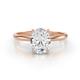 1 - Elodie 1.50 ct IGI Certified Oval Shape Lab Grown Diamond  Solitaire Engagement Ring 