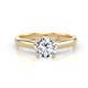 1 - Corona Diamond Solitaire Engagement Ring 