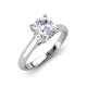 4 - Corona 1.00 ct IGI Certified Lab Grown Diamond Round (6.50 mm) Solitaire Engagement Ring 