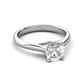 6 - Corona 1.00 ct IGI Certified Lab Grown Diamond Round (6.50 mm) Solitaire Engagement Ring 