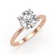 3 - Elodie 2.00 ct IGI Certified Round Lab Grown Diamond Solitaire Engagement Ring 