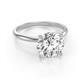 5 - Elodie 3.00 ct IGI Certified Round Lab Grown Diamond Solitaire Engagement Ring 