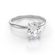 3 - Elodie 2.00 ct IGI Certified Oval Shape Lab Grown Diamond Solitaire Engagement Ring 