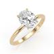 4 - Elodie 3.00 ct IGI Certified Oval Shape Lab Grown Diamond Solitaire Engagement Ring 