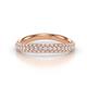1 - Hetal 1.08 ctw Round Shape Lab Grown Diamonds Curve Eternity Band 