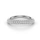 1 - Hetal 1.08 ctw Round Shape Lab Grown Diamond Curve Eternity Band 