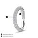 4 - Hetal 1.08 ctw Round Shape Lab Grown Diamond Curve Eternity Band 