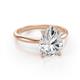 3 - Elodie 3.00 ct IGI Certified Pear Shape Lab Grown Diamond Solitaire Engagement Ring 