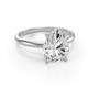 3 - Elodie 4.00 ct IGI Certified Pear Shape Lab Grown Diamond Solitaire Engagement Ring 