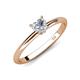 4 - Elodie 1.50 ct IGI Certified Heart Shape Lab Grown Diamond Solitaire Engagement Ring 