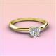 3 - Elodie 1.50 ct IGI Certified Heart Shape Lab Grown Diamond Solitaire Engagement Ring 