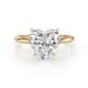 1 - Elodie 2.00 ct IGI Certified Heart Shape Lab Grown Diamond Solitaire Engagement Ring 