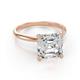 5 - Elodie 5.00 ct IGI Certified Asscher Shape Lab Grown Diamond Solitaire Engagement Ring 