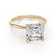 5 - Elodie 3.00 ct IGI Certified Asscher Shape Lab Grown Diamond Solitaire Engagement Ring 