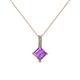 1 - Aurel Amethyst and Diamond Pendant 