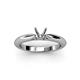 4 - Akila 4 Prong Semi Mount Engagement Ring 