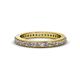 1 - Caitlin 1.60 mm Iolite and Diamond Eternity Band 