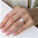 2 - Elodie 4.00 ct IGI Certified Heart Shape Lab Grown Diamond Solitaire Engagement Ring 
