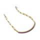 5 - Lily 1.20 ctw Amethyst Paperclip Links Tennis  Bracelet 