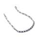 5 - Lily 1.05 ctw Blue Sapphire and Lab Grown Diamonds Paperclip Links Tennis  Bracelet 