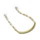 5 - Lily 1.73 ctw Peridot Paperclip Links Tennis  Bracelet 