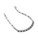4 - Lily 1.28 ctw Black Diamonds and Lab Grown Diamonds Paperclip Links Tennis  Bracelet 