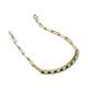 4 - Lily 1.28 ctw Black Diamonds and Lab Grown Diamonds Paperclip Links Tennis  Bracelet 