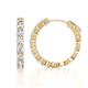 1 - Anna 2.40 ctw Lab Grown Diamonds (3.50 mm) Hoop Earrings 