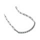 4 - Lily 0.87 ctw Created Alexandrite and Lab Grown Diamonds Paperclip Links Tennis  Bracelet 