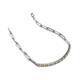 4 - Lily 0.87 ctw Citrine and Lab Grown Diamonds Paperclip Links Tennis  Bracelet 