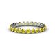 1 - Valerie 3.00 mm Yellow Sapphire Eternity Band 