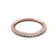 6 - Gemma 0.30 ctw Natural Diamonds Curved Wedding Band 