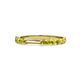 1 - Alicia 0.56 ctw Yellow Diamond Wedding Band 