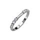 5 - Alicia 0.52 ctw Lab Grown Diamonds Wedding Band 