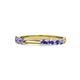 1 - Alicia 0.48 ctw Tanzanite Wedding Band 