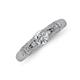 5 - Shirlyn 1.57 ctw Classic GIA Certified Natural Diamond Accented Lab Grown Diamonds Solitaire Plus Engagement Ring 